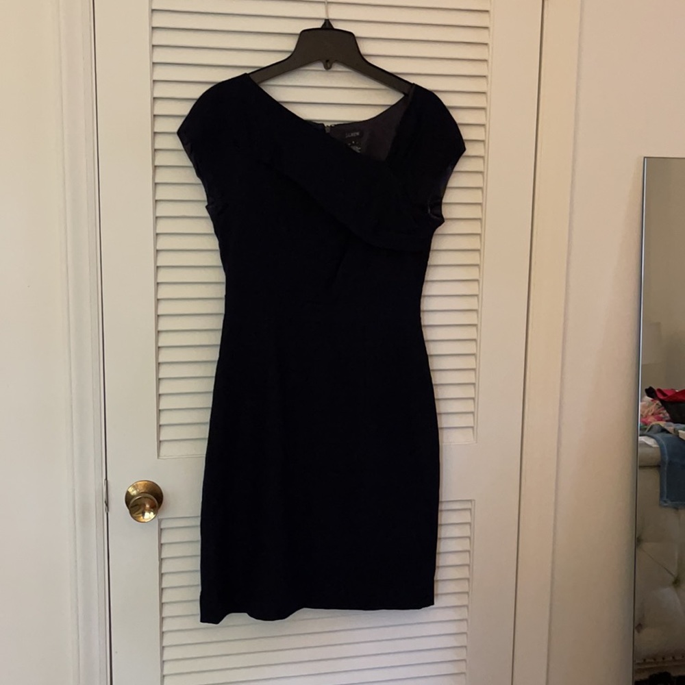 J. Crew Navy Blue Dress